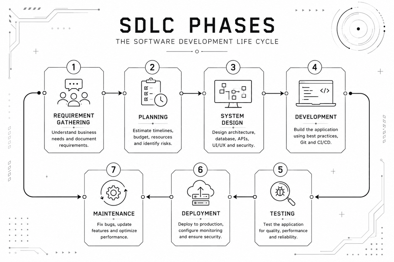 SDLC Workflow Diagram