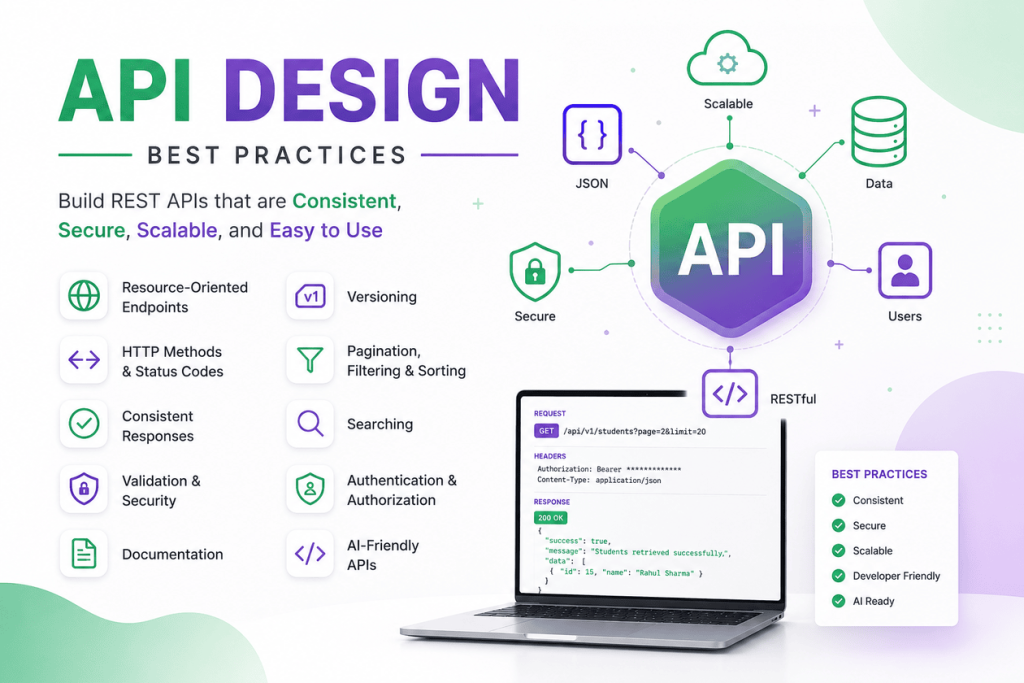 API Design Best Practices for Building Secure and Scalable REST APIs