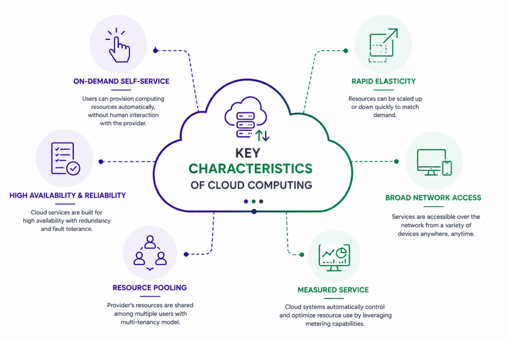 Key Characteristics of Cloud Computing Explained with Examples