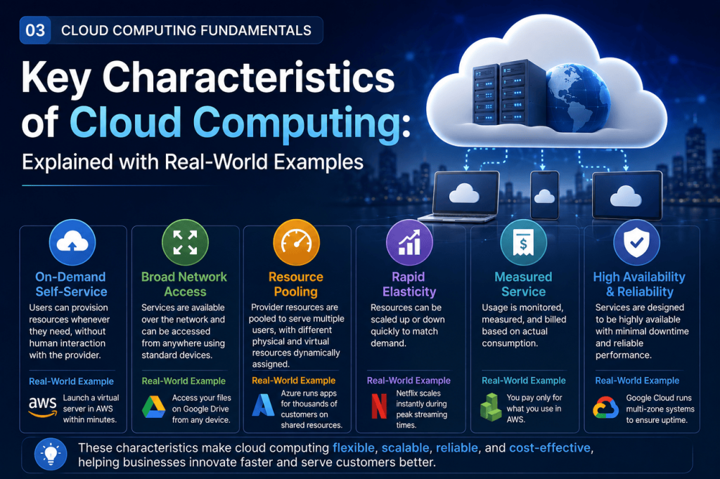 Key Characteristics of Cloud Computing Explained with Examples