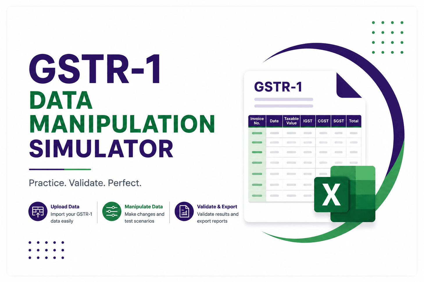 GSTR-1 Data Manipulation Simulator